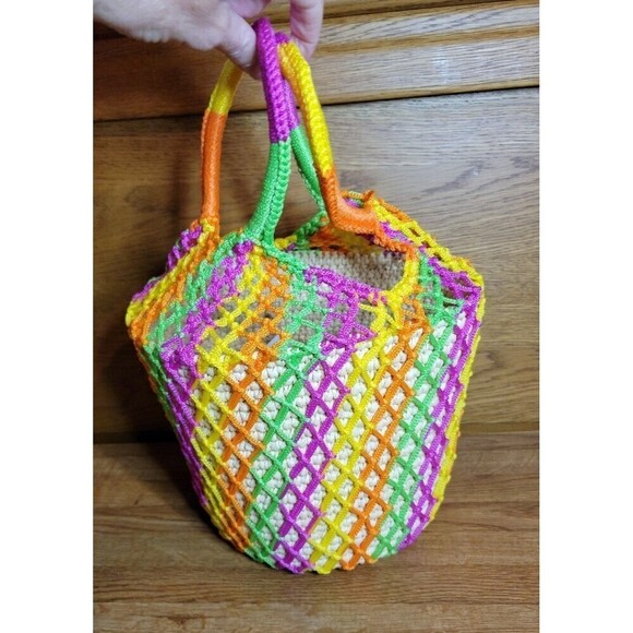 Sensistudio Handmade Woven Bucket Bag New - Picture 2 of 9